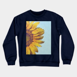 Sunflower at summer day Crewneck Sweatshirt